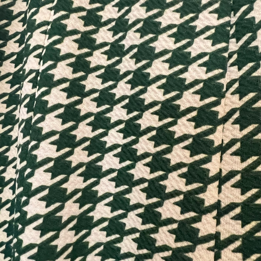 Green Patterned Pants - Picture 2 of 3